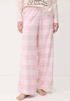 Hollister Co. pantaloni de pijama femei, culoarea roz, KI346-4028 imagine