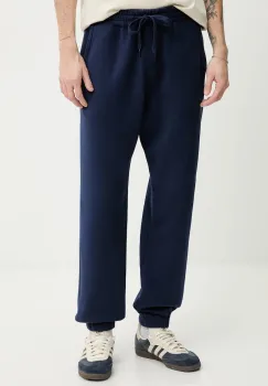 Hollister Co. pantaloni de trening culoarea albastru marin, neted, KI334-5162-200 imagine