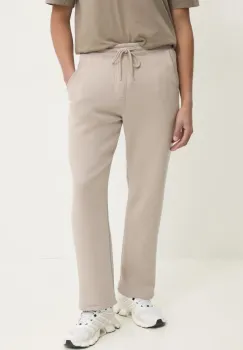 Hollister Co. pantaloni de trening culoarea bej, neted, KI334-4131 imagine