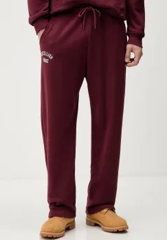 Hollister Co. pantaloni de trening culoarea bordo, uni, KI334-5170-576 imagine