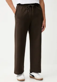 Hollister Co. pantaloni de trening culoarea maro, uni, KI334-5137-478 imagine