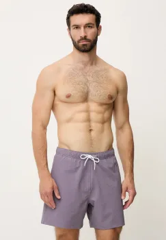 Hollister Co. pantaloni scurti de baie culoarea violet, KI333-5030 imagine