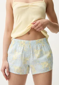 Hollister Co. pantaloni scurti de pijama din bumbac bumbac, KI346-5021 imagine