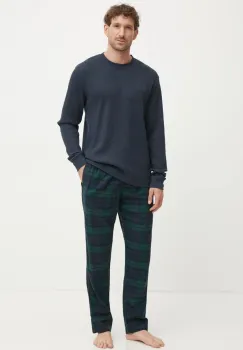Hollister Co. pijama barbati, culoarea albastru marin, modelator, KI313-4022 imagine