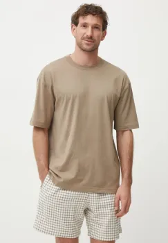 Hollister Co. pijama barbati, culoarea bej, modelator, KI313-4012 imagine