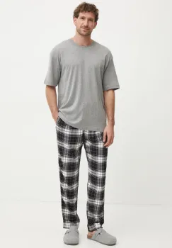 Hollister Co. pijama barbati, culoarea gri, modelator, KI313-4013 imagine