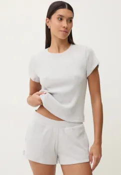 Hollister Co. pijama femei, culoarea gri, KI346-4022 imagine