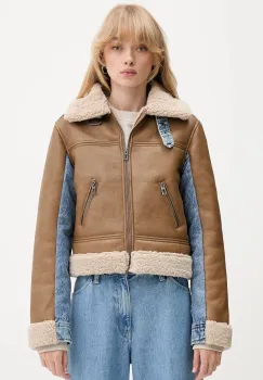 Hollister Co. pulover culoarea bej, light, KI350-5134 imagine