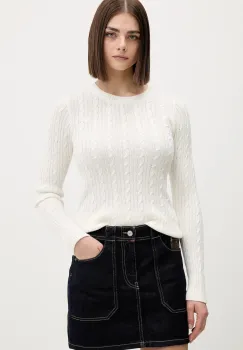 Hollister Co. pulover culoarea bej, light, KI350-5305-101 imagine