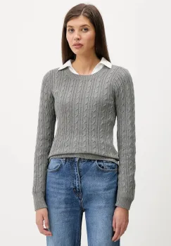 Hollister Co. pulover culoarea gri, KI350-5305-112 imagine