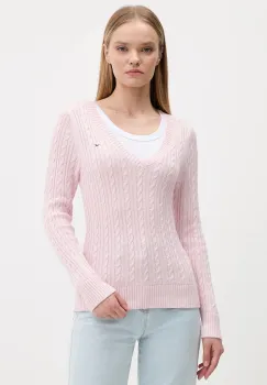 Hollister Co. pulover culoarea roz, KI350-5138 imagine