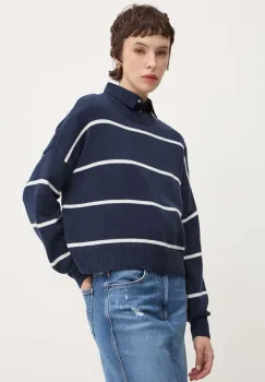 Hollister Co. pulover femei, culoarea albastru marin, KI350-4173 imagine