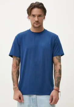 Hollister Co. tricou barbati, culoarea albastru marin, melanj, KI324-5089 imagine