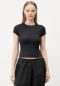Hollister Co. tricou femei, culoarea negru, KI339-5043 imagine
