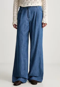 Hoss Intropia blugi wide leg pentru femei imagine