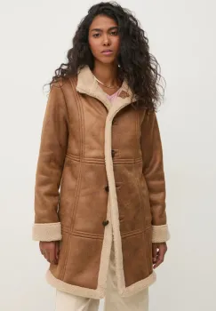 Hoss Intropia geaca femei, culoarea bej, de tranzitie, 5458315 imagine