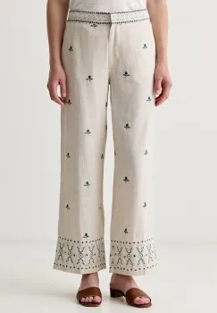 Hoss Intropia pantaloni regular pentru femei cu in imagine