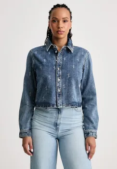 HUGO Blue  camasa de dama din denim Glamori_B imagine