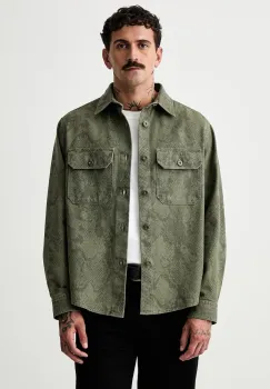 HUGO Blue camasa pentru barbati din denim Ebolt_1 imagine