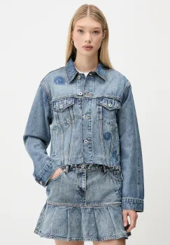 HUGO Blue geaca de blugi Anouk_Cropped_B imagine