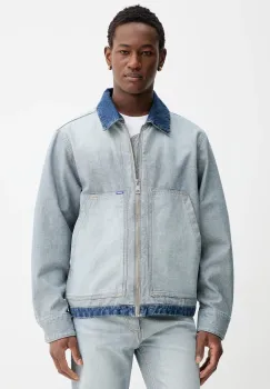 Hugo Blue geaca jeans Talian imagine