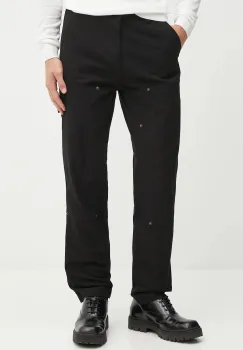 HUGO Blue pantaloni de bumbac Gioro254W imagine