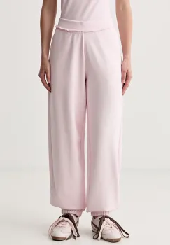 HUGO Blue pantaloni de trening pentru femei din bumbac Nuembrie_B imagine