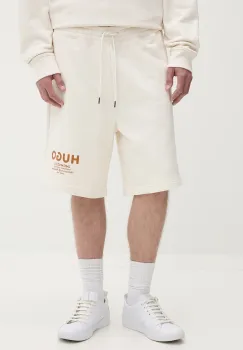 HUGO Blue pantaloni scurti de trening pentru barbati, din bumbac Nomario imagine
