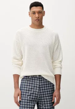 Hugo Blue pulover de bumbac Sanjou imagine