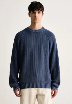 HUGO Blue pulover pentru barbati din bumbac Sondye-1 imagine