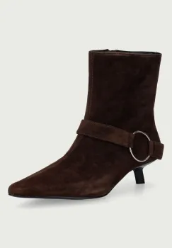 HUGO  botine pentru femei din piele intoarsa Seleny imagine