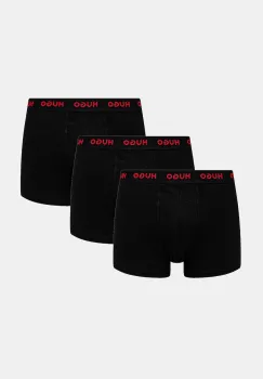 HUGO boxeri barbati bumbac cu elastan TRUNK TRIPLET PACK pachet de 3 imagine