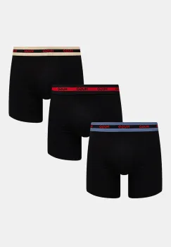 HUGO boxeri barbati din bumbac cu elastan BOXERBR TRIPL PLANET imagine