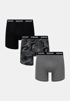HUGO boxeri barbati din bumbac cu elastan BOXERBR TRIPLET DESIGN pachet de 3 imagine