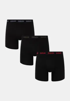 HUGO boxeri barbati din bumbac cu elastan BOXERBR TRIPLET PACK pachet de 3 imagine