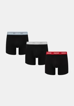 HUGO boxeri barbati din bumbac cu elastan BOXERBR TRIPLET PACK pachet de 3 imagine
