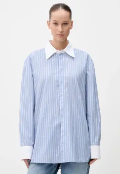 HUGO camasa din bumbac Ersenny imagine