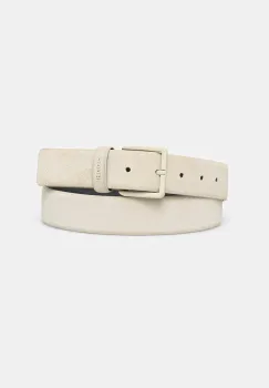 HUGO curea pentru barbati, din piele intoarsa Gethin-Sd_Sz35 imagine