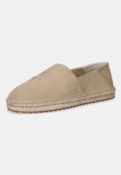 HUGO espadrile barbatesti din piele intoarsa Sannes imagine