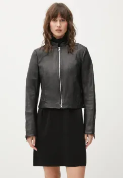 HUGO geaca de piele Lasari Lasari imagine