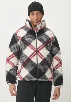 HUGO geaca din amestec de lana imagine