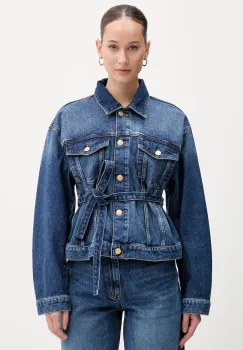 HUGO geaca jeans Gizzie imagine