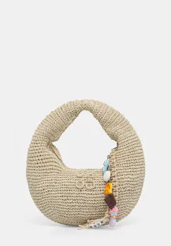 HUGO geanta croissant de dama Zeya_Handbag imagine
