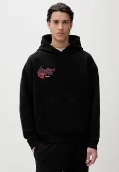 HUGO hanorac de bumbac Dagethood imagine