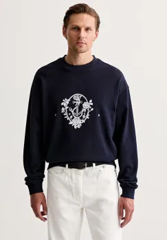 HUGO hanorac oversized pentru barbati din bumbac Dursen imagine