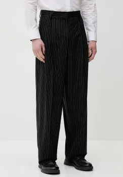 HUGO pantaloni cu adaos de lana Fedix251 imagine