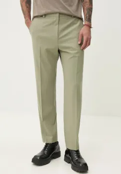 HUGO pantaloni de lana imagine