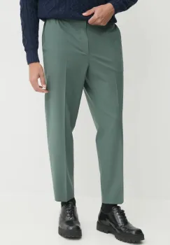 HUGO pantaloni de lana Gos233F1X imagine