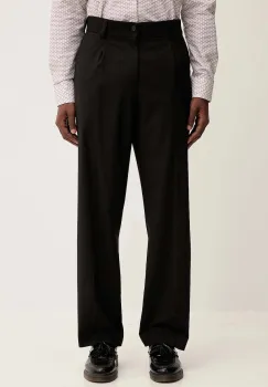 HUGO pantaloni din amestec de lana Flips251X imagine