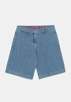 HUGO pantaloni scurti din denim pentru copii imagine